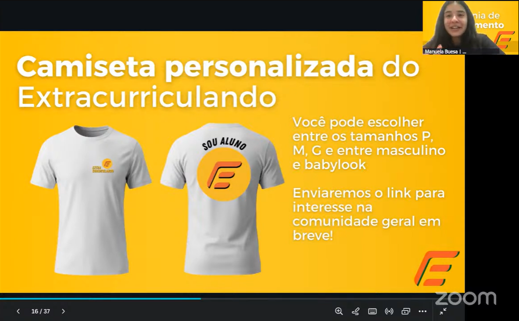 Camiseta do Extra
