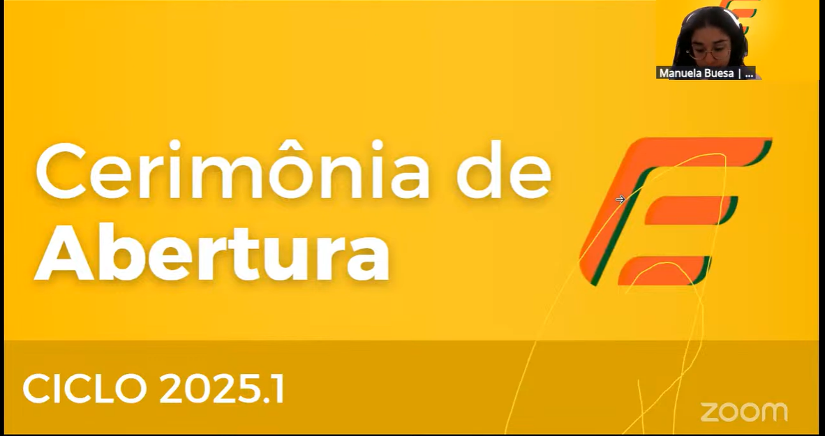 Cerimônia de Abertura dos Cursos Ao Vivo 2025.1